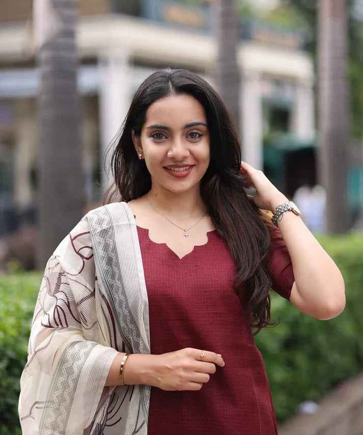 Earthen Ember Top & Dupatta set