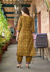 Marigold Medley Pure Viscose Suit Set