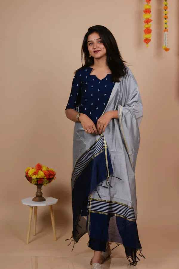 Shrungar Kurti & Pant And Dupatta Set