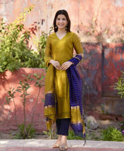 Maheshwari Kurti Lined With Comfy Cotton