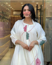 Whisper White Floral Mul Cotton Suit Set