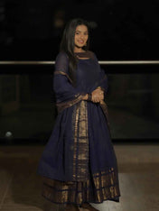 Signature Kanchi Cotton Anarkali & Dupatta