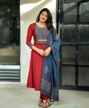 Breezy Cotton Ajrakh Set