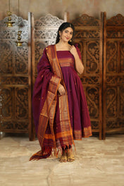 Yamuna Pure Cotton Anarkali