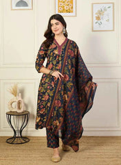 Evening Petals Viscose Delight Set