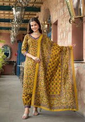 Marigold Medley Pure Viscose Suit Set
