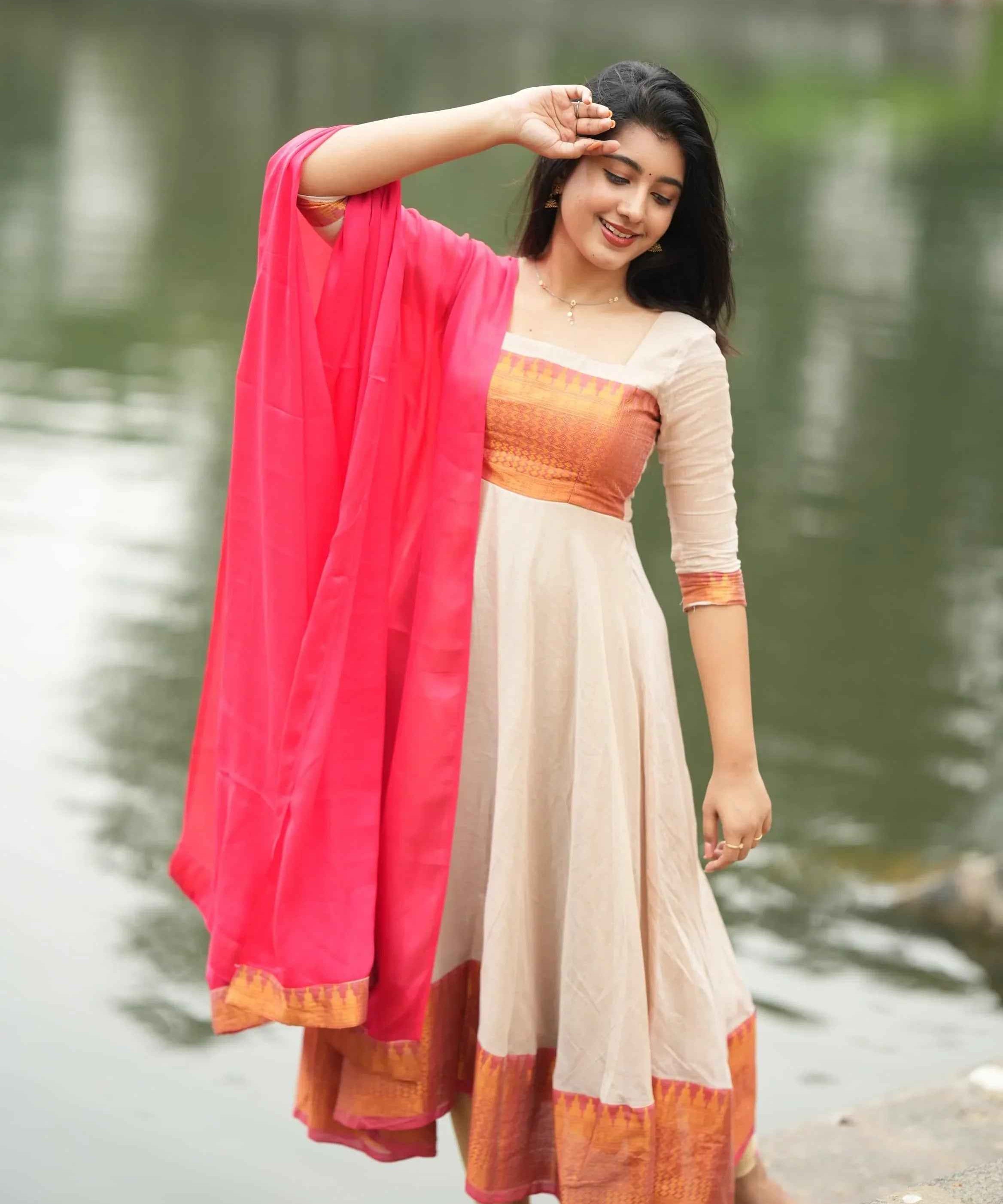 Parvathy Pure cotton Anarkali