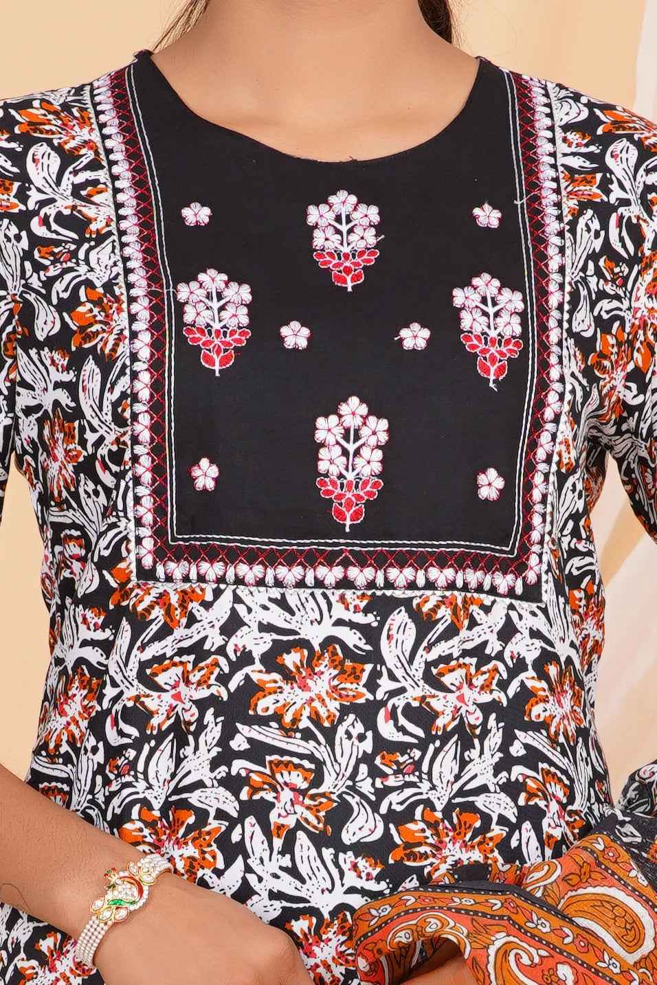 Dusk Garden Viscose Rayon Set