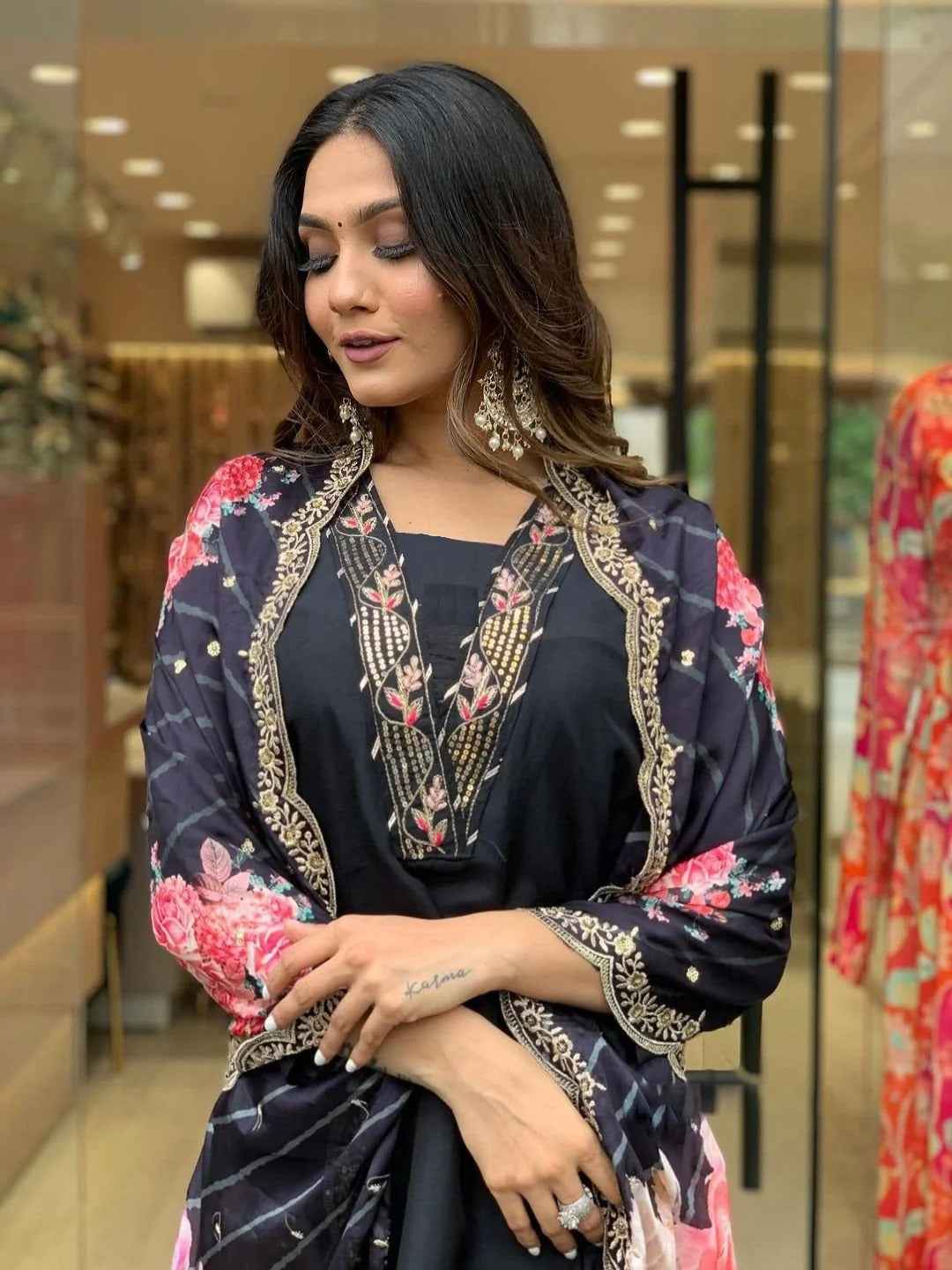 Twilight Blossom Pure Viscose Set