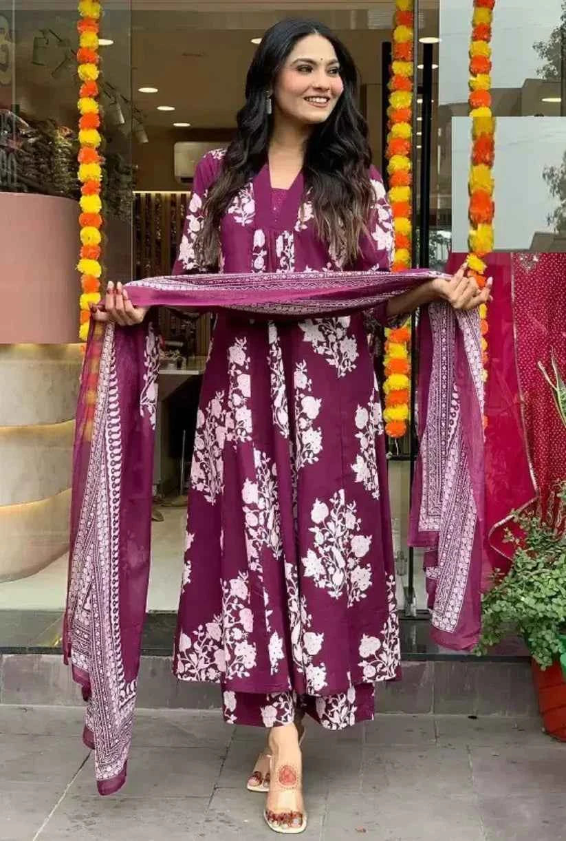 Berry Bloom Suit Set