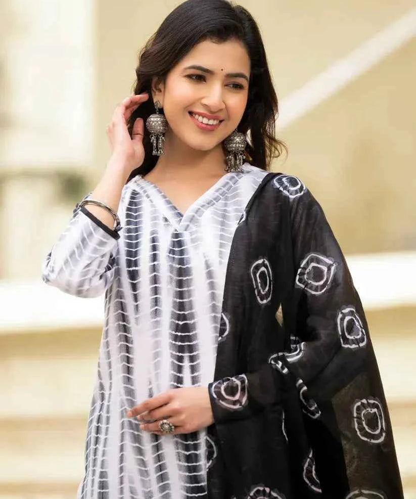 Twilight Haze Viscose Kurta Set