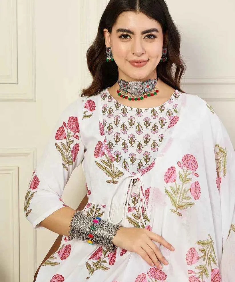 Gulbagh Tiered Anarkali Set