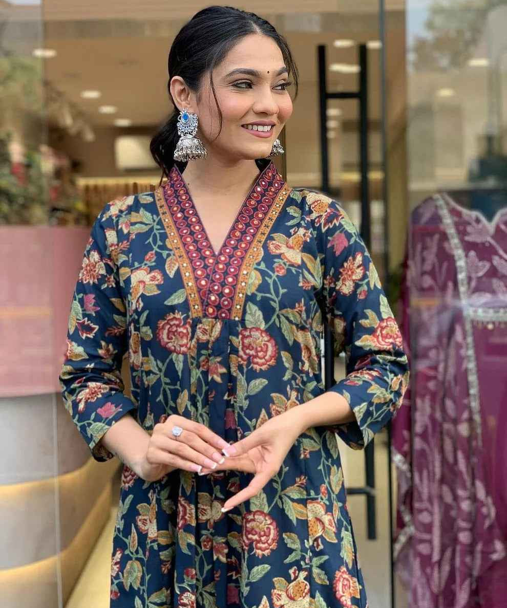 Nazaara Blossom Suit Set