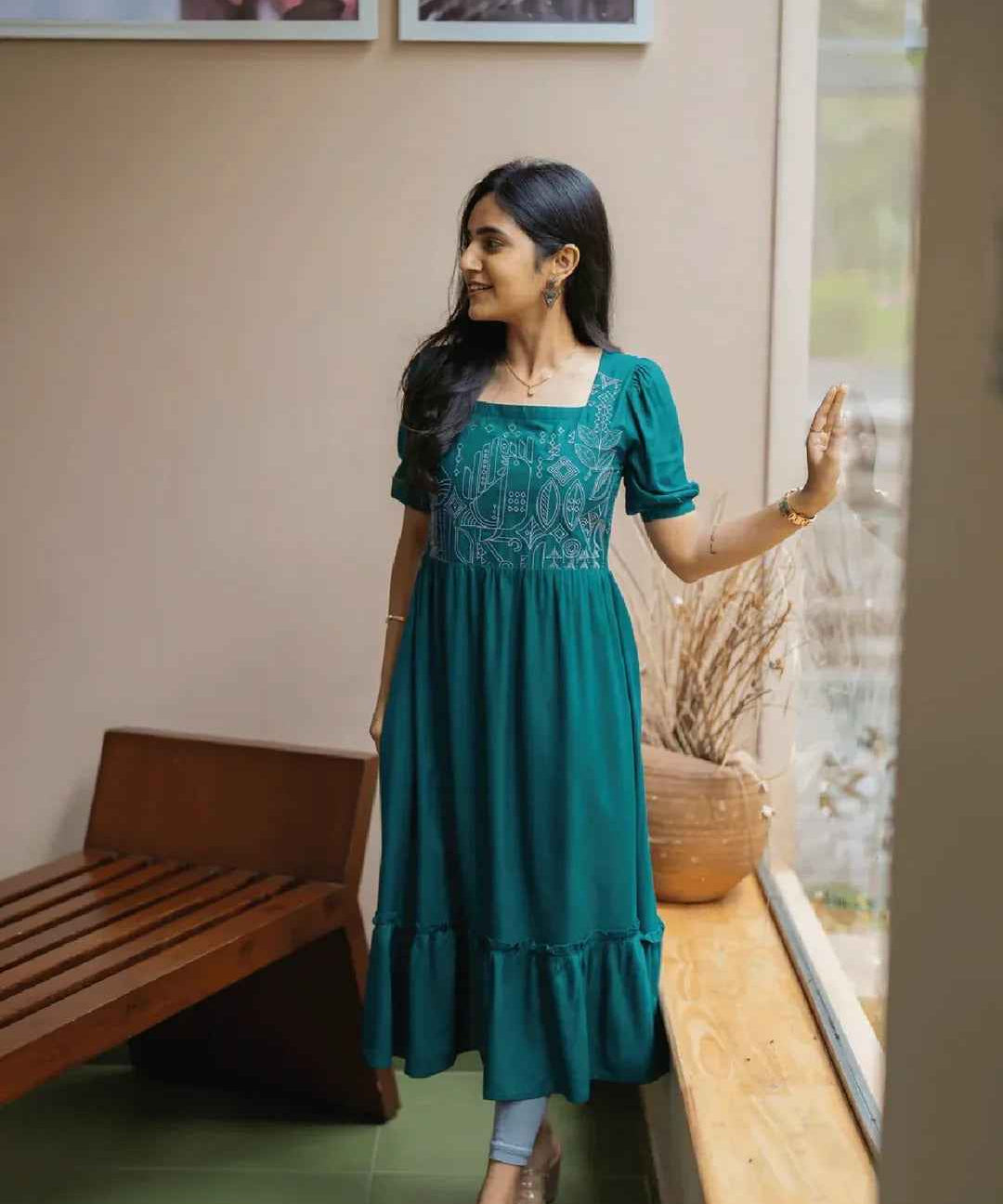 Elegant And Flowy This Umbrella Dress