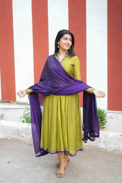 Kanamma Pure Handloom Anarkali
