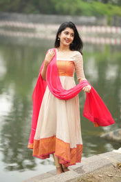 Parvathy Pure cotton Anarkali