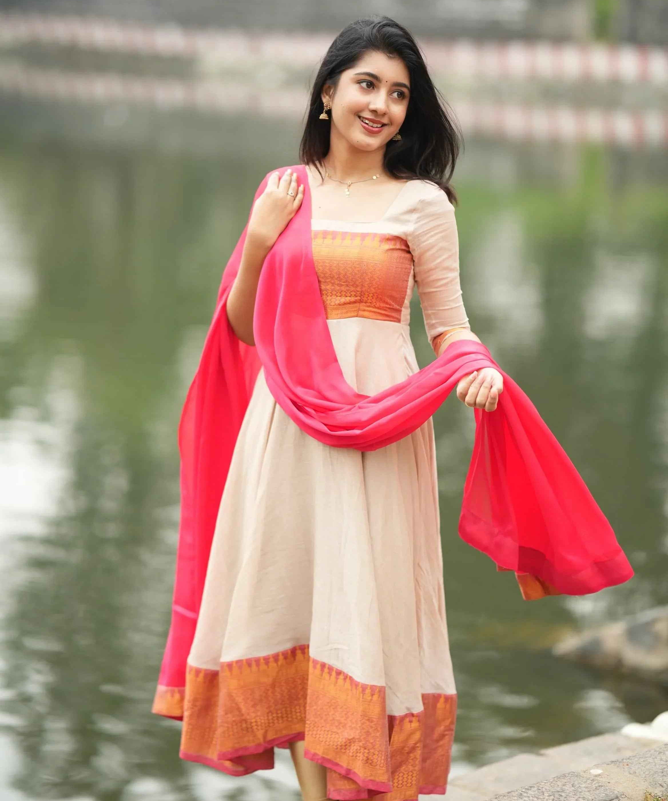 Parvathy Pure cotton Anarkali