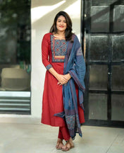 Breezy Cotton Ajrakh Set