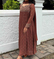 NEW DESGINER ANARKALI KURTA SET FOR WOMEN