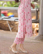 Tanvi Culture’s Canvas Painted On Kurti Set