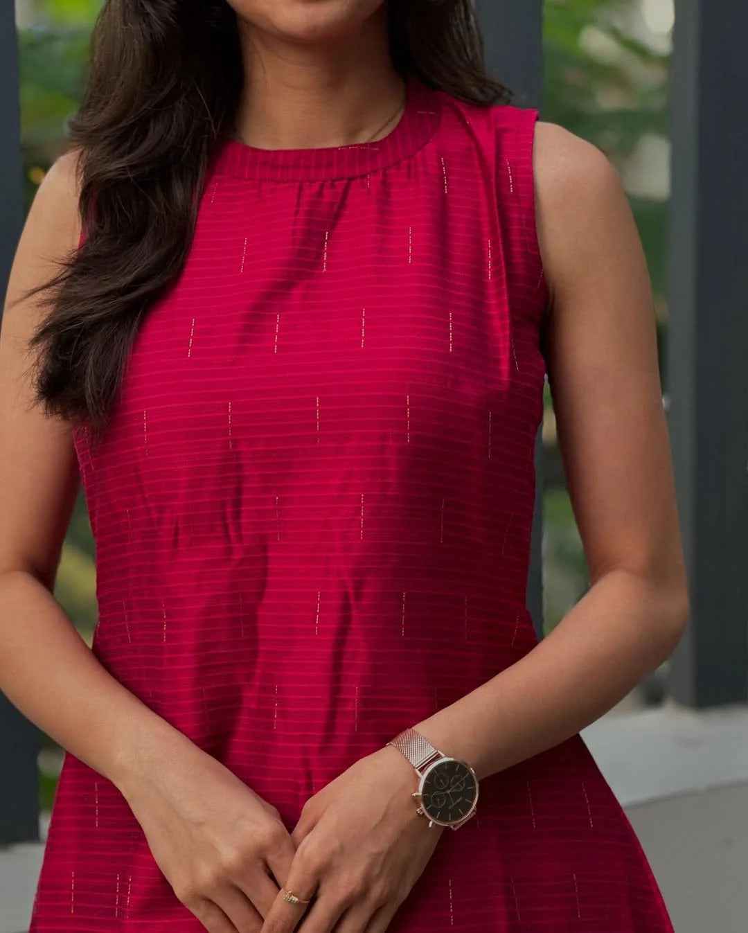 Floral Printed Flex Cotton Crop Top Set